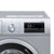 西门子(siemens) WM12N1E80W 8公斤 变频滚筒洗衣机(银色) 中途添衣 专业除菌设计第4张高清大图