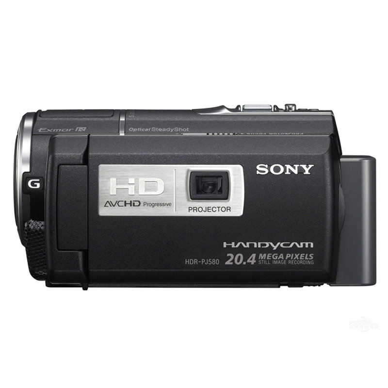 索尼(sony) hdr-pj580e 高清闪存dv摄像机带投影 内置32g(黑色 官方