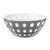 意大利guzzini 原装进口创意小吃碗家用水果碗甜品碗沙拉碗幻影波点碗 国美厨空间(灰 大号)第3张高清大图