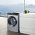 西门子（SIEMENS）12公斤洗烘一体机 全自动滚筒洗衣机 3D立体烘干 抗皱护衣 蒸气护理 银色WS74D3A80W(银色 WS74D3A80W)第6张高清大图