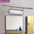 品拓 LED镜前灯 浴室卫生间壁灯 镜子镜柜化妆灯 现代简约灯具(标准方型7W暖白)第2张高清大图