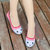 新款女单鞋老北京布鞋女鞋 猫头条纹图案 透气防滑软底懒人女(天蓝色 40)第3张高清大图