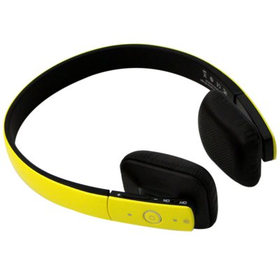 冲击波（shockwave）无线蓝牙耳机 SHB-921BH 头戴式立体声耳机 黄色