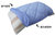 日本尼达利超冷感枕巾垫冰丝面料夏季双面单人情侣学生儿童枕头套第5张高清大图
