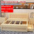 江曼实木床简易床单双人床出租房床现代简约1.2m*2m(经济型 默认)第5张高清大图