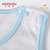 小米米minimoto男女童棉无袖背心宝宝上衣童装外出无袖背心(浅蓝 9-18个月)第5张高清大图