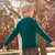 巴拉巴拉女童毛衣2018新款冬季儿童毛衫中大童针织衫洋气流苏女孩(170cm 绿白色调0441)第4张高清大图
