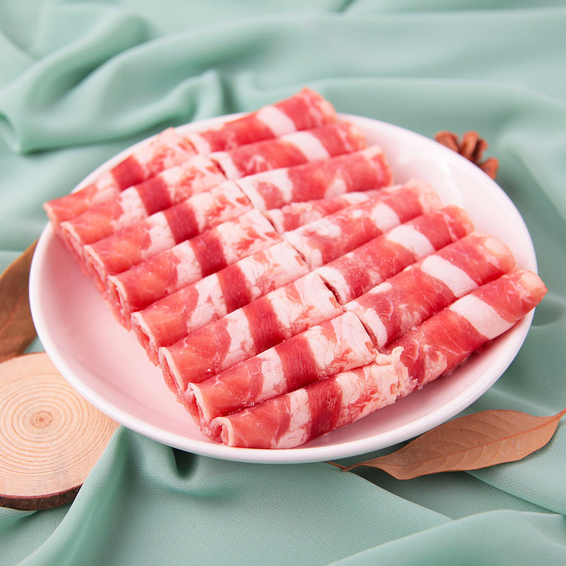 大庄园满宴肥牛肉片300g火锅食材