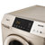 三洋（SANYO)DG-F100570BE 10KG 滚筒洗衣机 变频3D机身稳定系统 凯撒金(凯撒金 10公斤)第4张高清大图