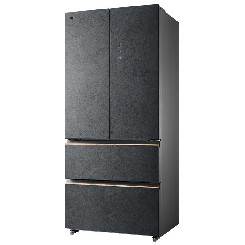 美的colmo冰箱crbf512熔幔岩512升法式四门冰箱