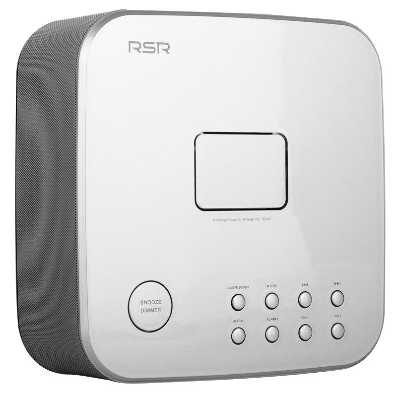 rsr ds402 ipod/ipone/dock 蓝牙 苹果音响 (银色)