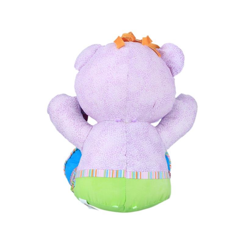 必必普(bibipu)37199美国炫彩绘画荧光熊(紫色)