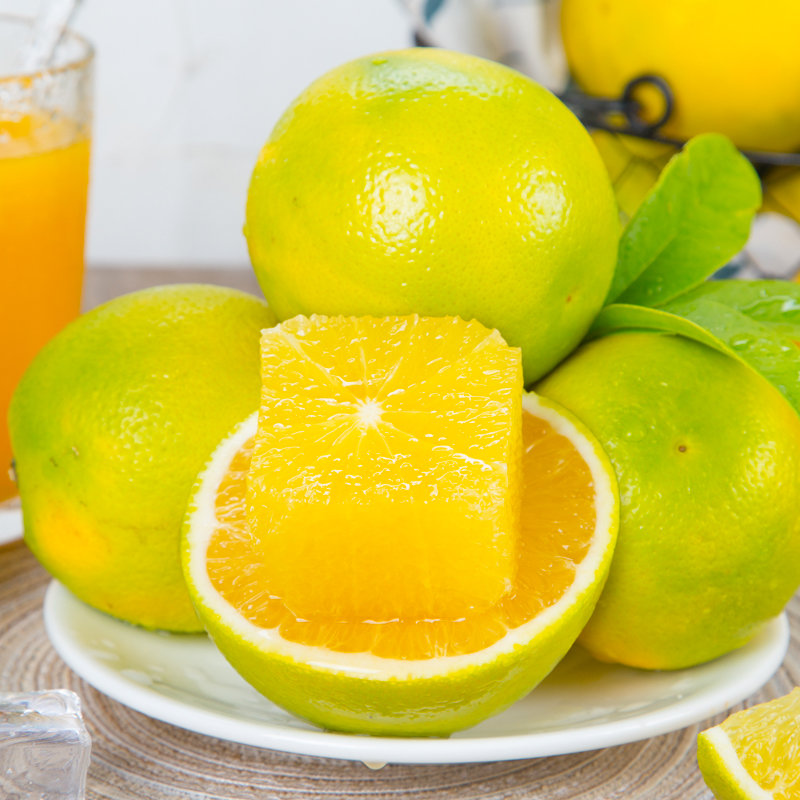 云南哀牢山冰糖橙现摘现发清甜多汁橙香十足清香怡人整箱发货3斤大果