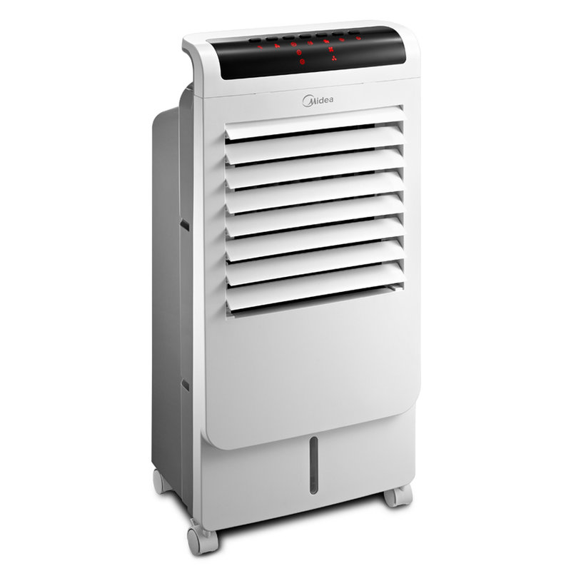 美的mideaad12015c白电子式控制三档风速7小时定时带遥控一键冷暖空调