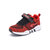 永高人男童鞋 夏季新款男童运动鞋防水中大童学生儿童跑步鞋(37 大红黑)第4张高清大图