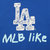 MLB春季llike款蓝色白标laT恤(蓝色 S)第8张高清大图