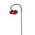 漫步者（EDIFIER）H281PS 高等级运动三防耳机(红色)第3张高清大图