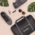 瑟石（SESONE）大容量旅行包可折叠行李收纳多功能包轻盈耐磨防撕裂(黑色)第5张高清大图