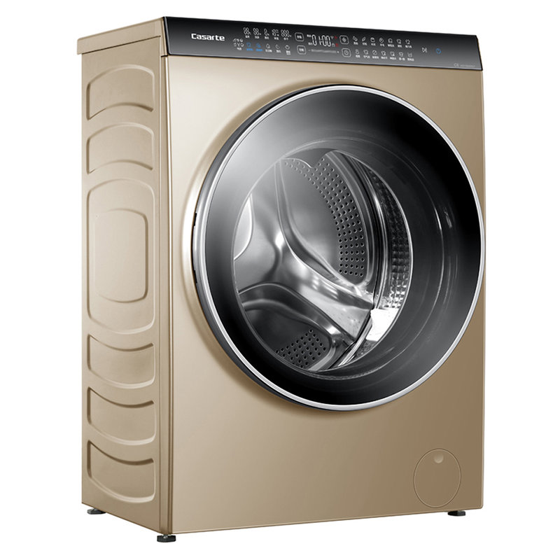 卡萨帝casartec6hd10g6xu110公斤滚筒洗衣机直驱变频香槟金