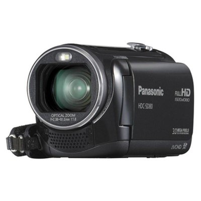 松下（Panasonic）HDC-SD80GK数码摄相机（黑色）
