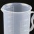 俊采云JYZZQ95透明量杯 带刻度杯 塑料计量杯 测量杯容量杯 塑料量杯 500ML（单位：个）(白色 JYZZQ95)第3张高清大图