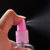 旅游外出用品 洗漱包化妆品分装瓶 香水真空瓶 喷瓶五件套装(粉色)第2张高清大图