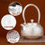 银斯妮 日式一体银壶烧水壶 煮水泡茶壶S99银手工壶 宫钉 约580克第2张高清大图