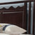 银卧新中式实木床1.8米1.5米双人床现代中式实木床婚床卧室家具(黑檀色 定制单拍不发货)第3张高清大图