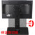 17-32寸液晶电脑显示器桌面支架2k4k屏三星戴尔飞利浦旋转升降支架臂桌面底座(黑色)第5张高清大图