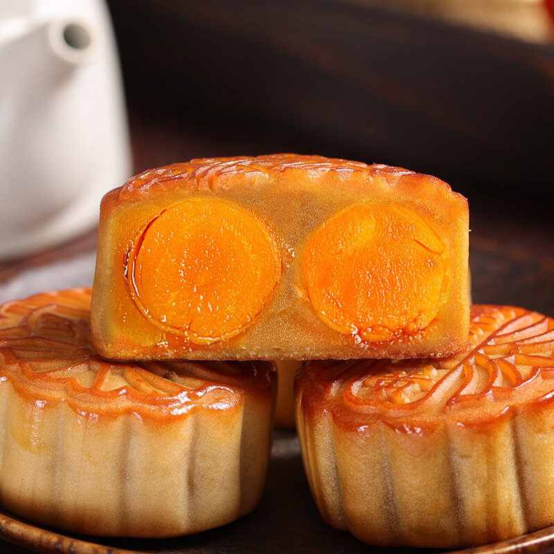 礼盒金秋佳月925g12饼12味中秋节送礼大礼包广式苏式双黄莲蓉月饼礼盒