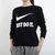 NIKE耐克女装2018春季新款运动套头衫针织圆领休闲卫衣859034-010(黑色 XL)第2张高清大图