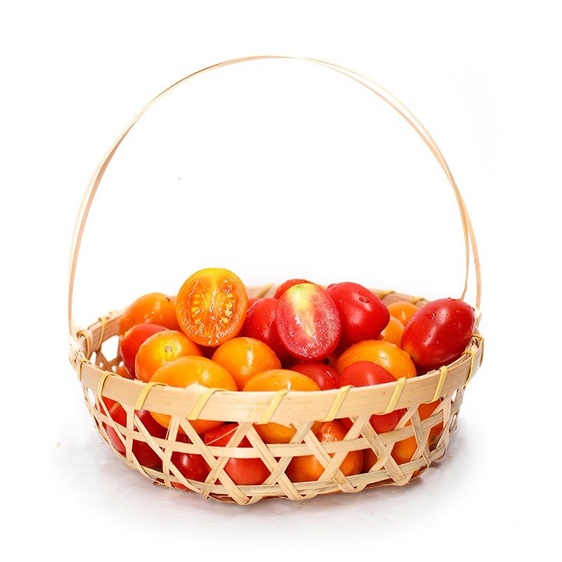 顺丰新鲜红黄圣女果彩色小番茄双色小西红柿沙拉食材1000g