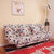一米色彩 简易沙发折叠沙发床多功能两用双人单人小户型布艺沙发午休床懒人沙发(桔色绒布 1.5米)第2张高清大图