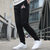 Nike/耐克 AIR JORDAN秋冬加绒收脚男子休闲运动长裤 DH9503-010(黑色 L)第4张高清大图