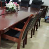 卡里鳄KLE—HYK390会议桌木皮油漆会议桌3500*1600*750mm油漆