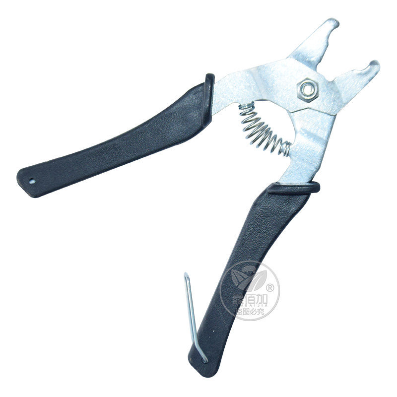 鸡笼钳子绑笼钳子鸽兔笼捆笼钳扎笼组笼钳鸡笼卡扣钳m型钉钳枪铁镀锌m