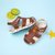 abckids男童鞋 2018夏季新款宝宝软底凉鞋儿童透气休闲学步鞋包头(25 灰色/白)第2张高清大图