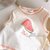 女童套装夏装韩国童装2021新款洋气帅气儿童短袖t恤男宝宝两件套(110cm 西瓜背心+短裤)第2张高清大图