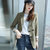 MISS LISA西服外套女长袖韩版设计感大众时尚名媛职业小西装EY8110(桔色 S)第2张高清大图