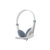 canleen/佳合 CT-635单孔耳机 笔记本电脑耳 单孔手机头戴式耳麦(灰)第2张高清大图