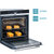 西门子(siemens)  HB636GBS1W 德国原装进口71L嵌入式家用烘焙电烤箱第5张高清大图