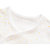 emimi 爱米米 日本制造婴儿衣服纯棉短款上衣和尚服 0-3个月(新生儿（0-3个月） 黄色小米星短款)第2张高清大图