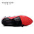 火枪手男鞋时尚运动板鞋低帮松紧带牛皮休闲鞋新款单鞋男X61N328Z(红色 42)第3张高清大图