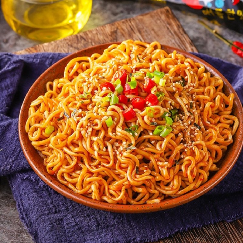 韩式火鸡拌面110g5包网红速食韩式火鸡拌面110g5包火鸡拌面110g10包