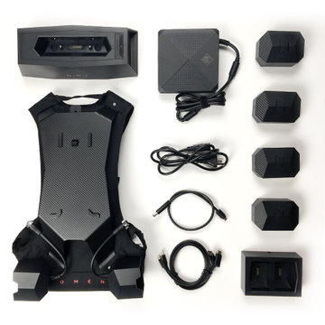 惠普（HP）暗影精灵X 游戏背包式电脑主机（i7-7820hk16G 1TSSD GTX1080三年上门支持VR设备）(P1000-080cn/全新原装)