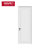 TATA木门 室内门卧室门套装门房门简约门DM003-J降噪门(瓷白色)第2张高清大图