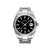 宝柏士（BLWRX）经典极简钢壳钢带BL126310男款手表(黑面金钉)第2张高清大图