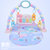 婴儿脚踏钢琴健身架3-6-12个月 宝宝音乐游戏毯玩具0-1岁(粉色钢琴健身架)第2张高清大图