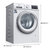 西门子(SIEMENS) XQG90-WN42A1X01W 9公斤滚筒洗衣机 热风羽绒服洗 智能烘干 变频洗烘一体机第3张高清大图
