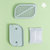 日本AKAW爱家屋叶子冰箱除味盒大号吸盘式活性炭除湿盒清新去异味93g(米色)第5张高清大图